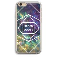 Negenduust ruimte: iPhone 6 Plus / 6S Plus Transparant Hoesje