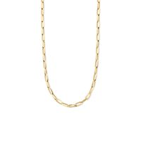 Ketting Paperclipschakel geelgoud 6 mm 43 cm - thumbnail