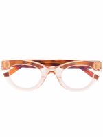 Thierry Lasry lunettes de soleil à monture papillon - Orange - thumbnail