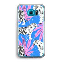 Tijger: Samsung Galaxy S6 Transparant Hoesje Tijger: Samsung Galaxy S6 Transparant Hoesje