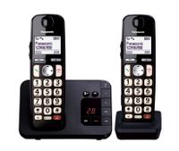Panasonic KX-TGE262NLB telefoon DECT-telefoon Nummerherkenning Zwart - thumbnail