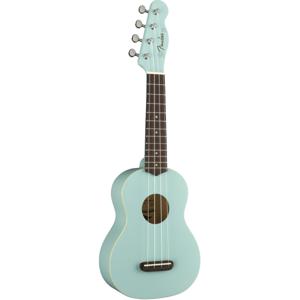 Fender California Coast Venice sopraan ukelele Daphne Blue