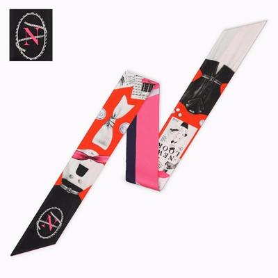 Brief Tarot kleine sjaal voor vrouwen breedte: 6 2 cm kleur: N