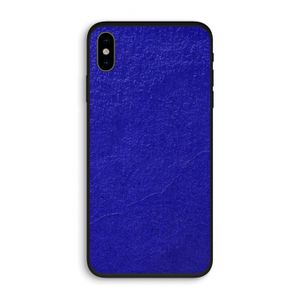 Majorelle Blue: iPhone XS Biologisch afbreekbaar hoesje