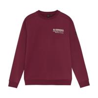 Rellix winter sweater jongens - rood - backprint
