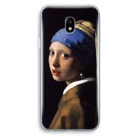 The Pearl Earring: Samsung Galaxy J3 (2017) Transparant Hoesje