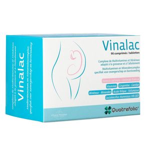 Vinalac Kinderwens tot Einde Borstvoeding 90 Capsules