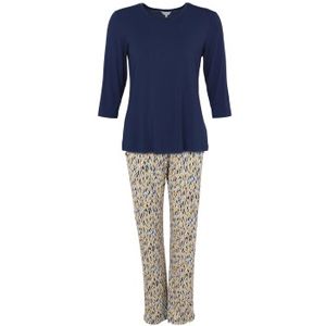 Lady Avenue Bamboo Pyjamas Three Quarter Sleeve