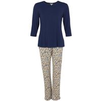 Lady Avenue Bamboo Pyjamas Three Quarter Sleeve - thumbnail