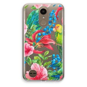Papegaaien: LG K10 (2017) Transparant Hoesje