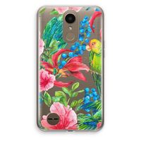 Papegaaien: LG K10 (2017) Transparant Hoesje