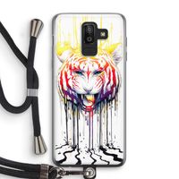Fading: Samsung Galaxy J8 (2018) Transparant Hoesje met koord