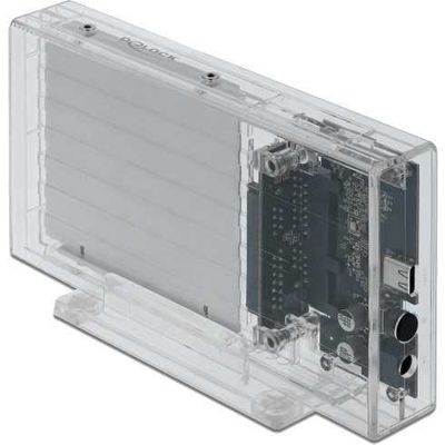 Externe dubbele behuizing voor 2x 2,5" SATA HDD/SSD Externe behuizing