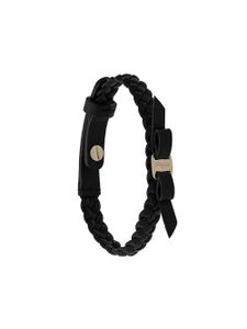 Ferragamo bracelet deux tours Vara Bow - Noir