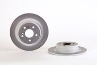 Remschijf COATED DISC LINE BREMBO, Remschijftype: Massief, u.a. für Mercedes-Benz