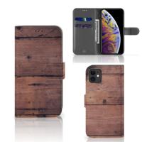Apple iPhone 11 | Book Style Case | Old Wood