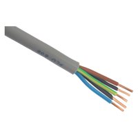 Buitenkabel XMVK 5 x 2.5 mm². 25 m grijs - 03.007.20