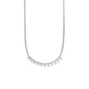 Ketting Rondjes zilver 2,4 mm 40 + 4 cm