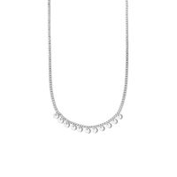 Ketting Rondjes zilver 2,4 mm 40 + 4 cm