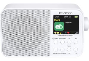 Kenwood CR-M30DAB-W radio Draagbaar Digitaal Wit