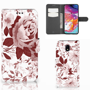 Hoesje Samsung Galaxy A70 Watercolor Flowers