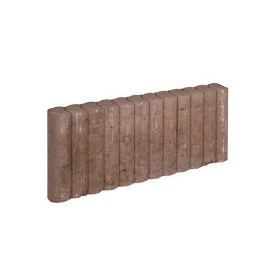 10 stuks! Mini palissadeband bruin 6x25x50 cm - Gardenlux