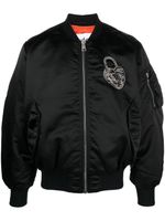 Etudes veste bomber Horizon Lovelock à fermeture zippée - Noir