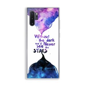 Stars quote: Samsung Galaxy Note 10 Plus Transparant Hoesje