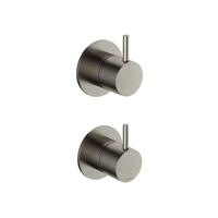 Hotbath Cobber Afbouwdeel - 2-weg omstel - Geborsteld Nikkel CB129EXTGN