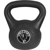 Gorilla Sports Kettlebell - Kunststof - 12 kg