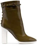Valentino Garavani bottines Rockstud - Vert
