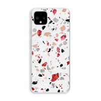 Terrazzo N°12: Pixel 4 XL Transparant Hoesje