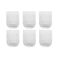 Glazenset Home ESPRIT Transparant Kristal 275 ml (6 Stuks)