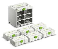 Festool SYS3-RK/6 M 337-Set Systainer³ Rack - 577816 Festool SYS3-RK/6 M 337-Set Systainer³ Rack - 577816