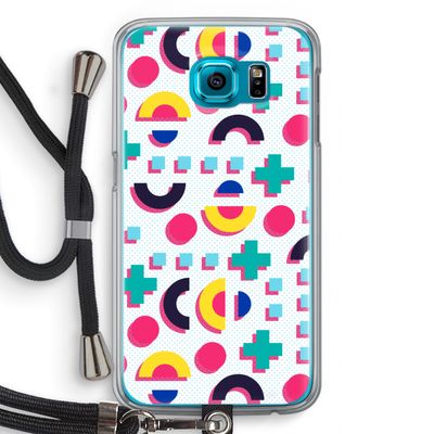 8-bit N°2: Samsung Galaxy S6 Transparant Hoesje met koord