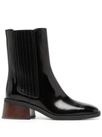 Tod's bottines chelsea à motif monogrammé - Noir