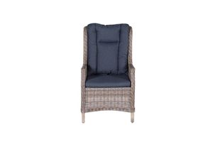 Osborne verstelbare fauteuil havana sand 6,5 mm reflex black - Garden Impressions