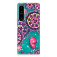 Sony Xperia 1 IV | Hoesje maken | Cirkels en Vlinders