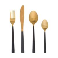 Bestek Atmosphera Jungle Edition Gouden Roestvrij staal (16 Onderdelen)
