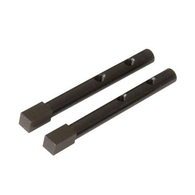 KS Tools 450.0195 Vierkante adapter, 6 mm, verpakking van 2 stuks, gebruineerd