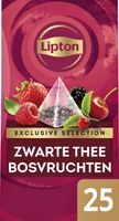 Thee Lipton Exclusive Bosvruchten 25 piramidezakjes - thumbnail