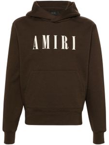 AMIRI hoodie MA Bar en coton - Marron