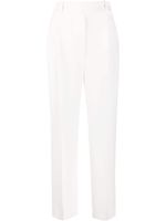 Ermanno Scervino pantalon droit à taille haute - Blanc - thumbnail