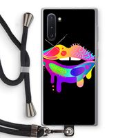 Lip Palette: Samsung Galaxy Note 10 Transparant Hoesje met koord