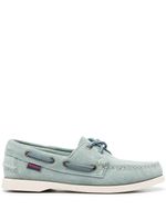 Sebago chaussures bateaux en daim - Vert Sebago chaussures bateaux en daim - Vert