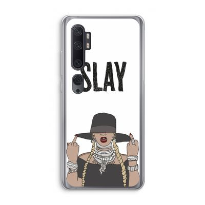 Slay All Day: Xiaomi Mi Note 10 Transparant Hoesje