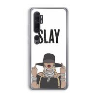 Slay All Day: Xiaomi Mi Note 10 Transparant Hoesje