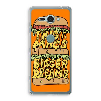 Big Macs Bigger Dreams: Sony Xperia XZ2 Compact Transparant Hoesje