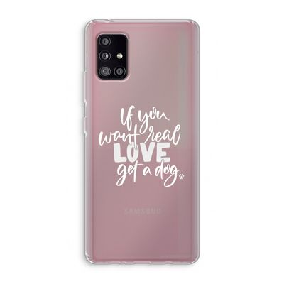 Partner in crime: Samsung Galaxy A51 5G Transparant Hoesje