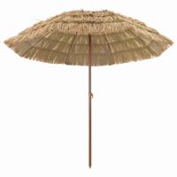 Strandparasol Bruin 265 x 267 cm Staal